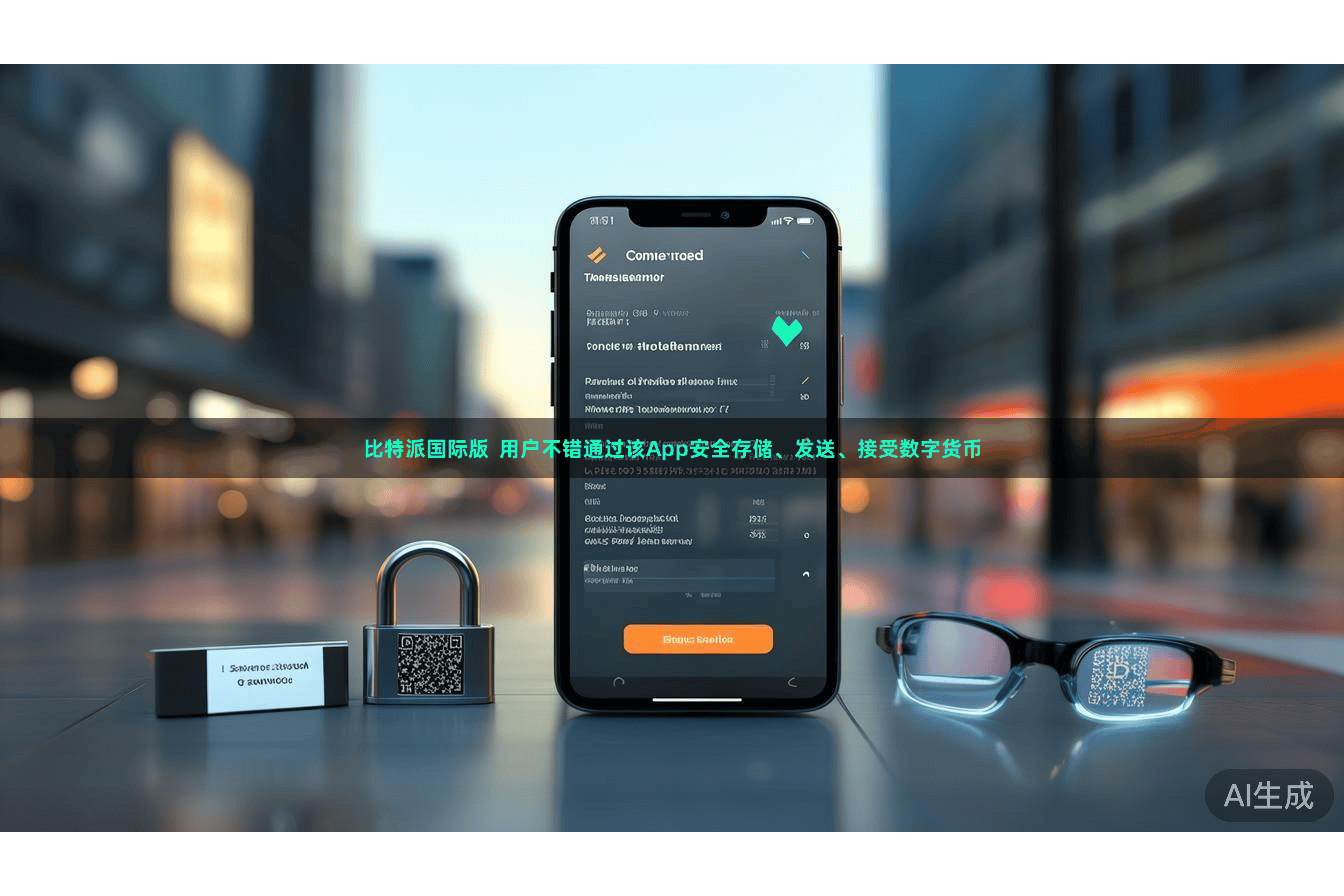 比特派国际版  用户不错通过该App安全存储、发送、接受数字货币